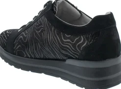 Waldläufer Freizeit Schnürer schwarz-Damen Sneaker & Schnürer