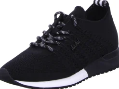 Edel Fashion Freizeit Schnürer schwarz-Damen Sneaker & Schnürer