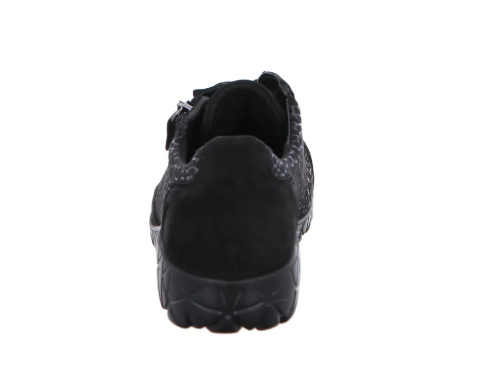 Waldläufer Freizeit Schnürer schwarz-Damen Sneaker & Schnürer