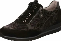 Waldläufer Freizeit Schnürer schwarz 980008-Damen Sneaker & Schnürer