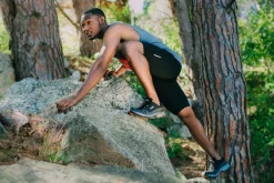 GUGGEN Mountain Freizeit Schnürer schwarz Wanderschuh von-Herren Wandern & Trekking