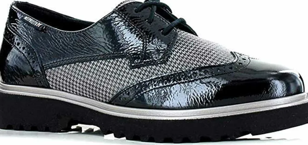 Mephisto Freizeit Schnürer schwarz 1014 33552-Damen Sneaker & Schnürer