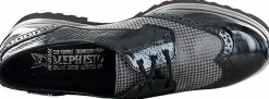 Mephisto Freizeit Schnürer schwarz 1014 33552-Damen Sneaker & Schnürer