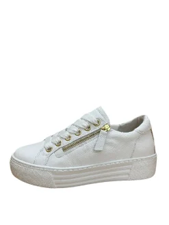 Gabor Freizeit Schnürer weiss Comfort 26-Damen Sneaker & Schnürer