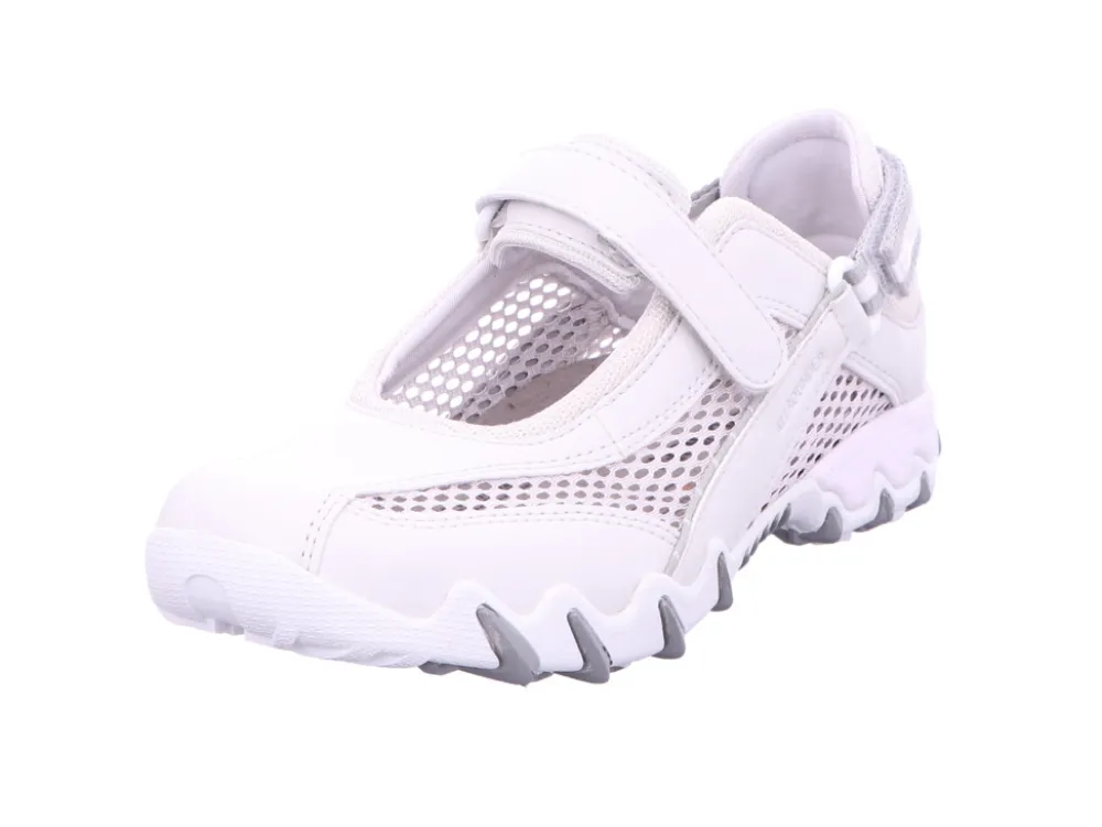 Mephisto Freizeit Schnürer weiss Niro Liberty30/O.Mesh06 Offwhi-Damen Sneaker & Schnürer