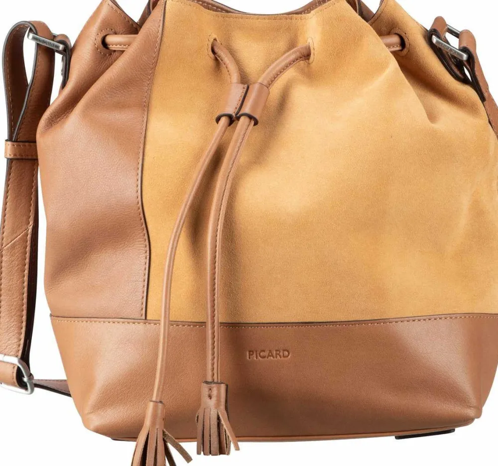 Picard Handtaschen bunt Safari Zugbeutel- Handtaschen