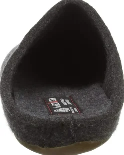 Haflinger Handtaschen grau-Damen Hausschuhe