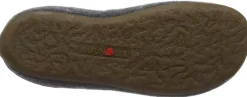 Haflinger Handtaschen grau-Damen Hausschuhe
