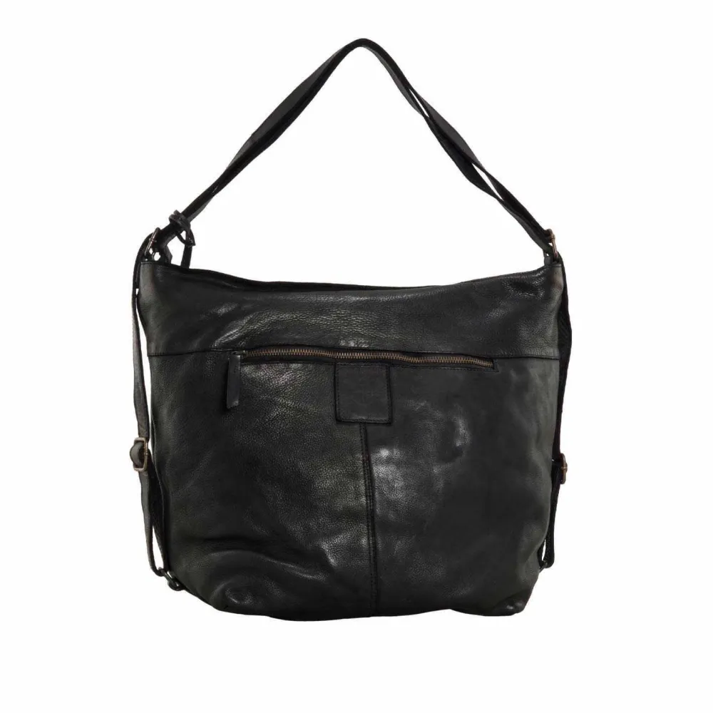 Harbour 2nd Handtaschen grau Cayenne dark ash Leder- Handtaschen