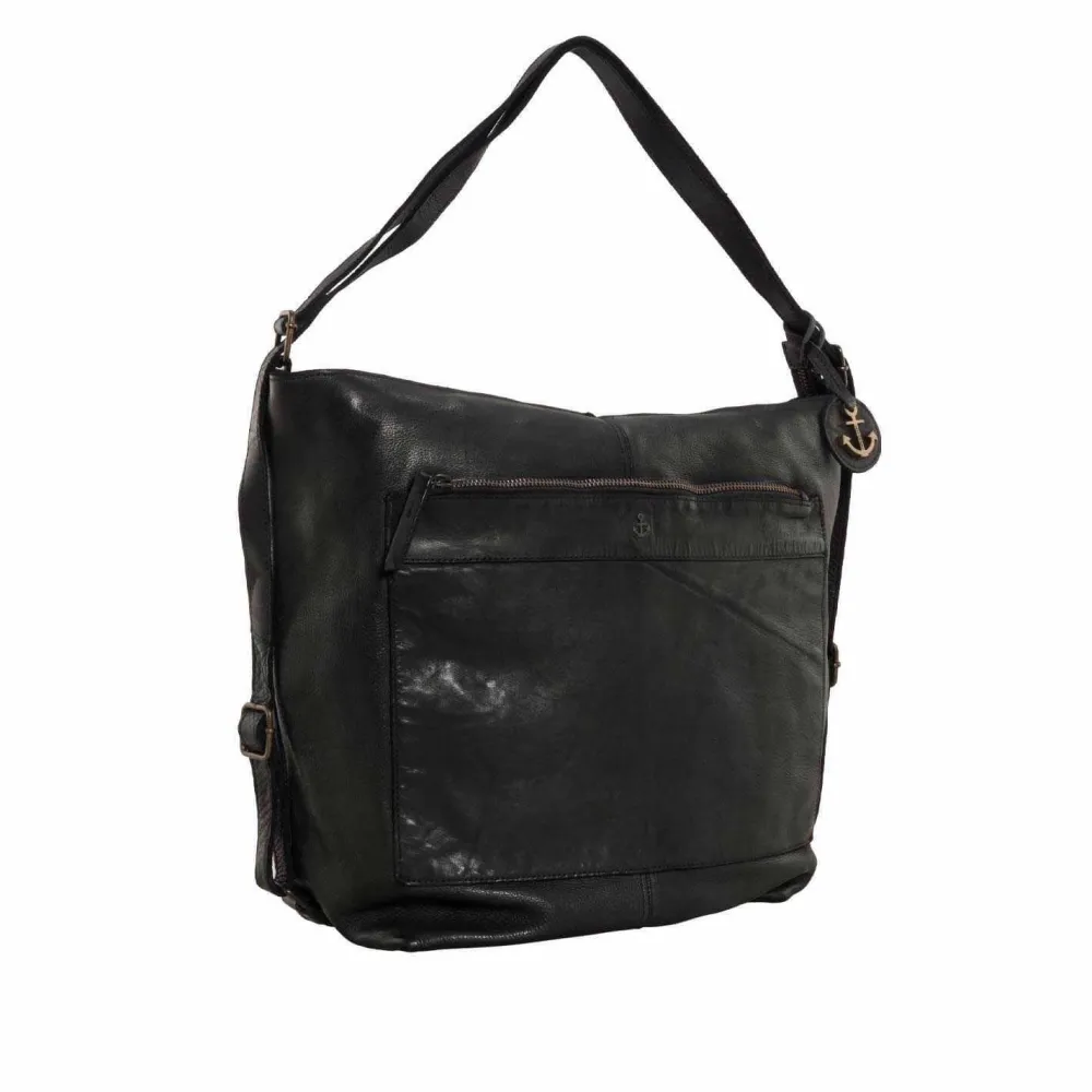 Harbour 2nd Handtaschen grau Cayenne dark ash Leder- Handtaschen