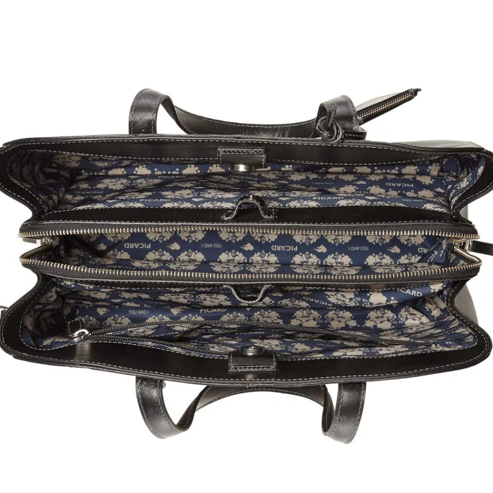 Picard Handtaschen schwarz Business Shopper- Handtaschen