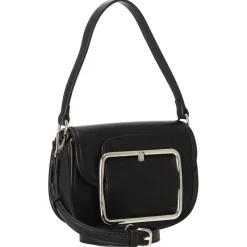 Seidenfelt Handtaschen schwarz SADDLE- Handtaschen