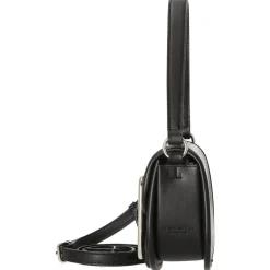 Seidenfelt Handtaschen schwarz SADDLE- Handtaschen