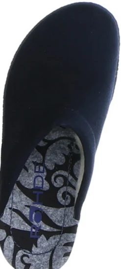 Rohde Hausschuhe blau-Damen Hausschuhe