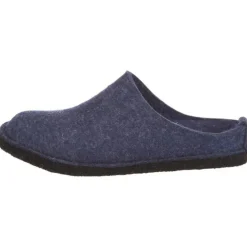 Haflinger Hausschuhe blau-Damen Hausschuhe