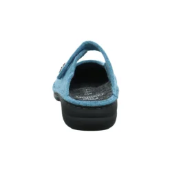 Finn Comfort Hausschuhe blau BRIG-Damen Hausschuhe