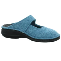 Finn Comfort Hausschuhe blau BRIG-Damen Hausschuhe