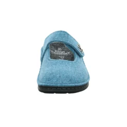 Finn Comfort Hausschuhe blau BRIG-Damen Hausschuhe