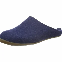 Haflinger Hausschuhe blau Everest Fundus-Herren Hausschuhe