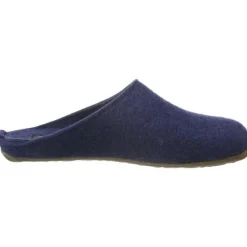 Haflinger Hausschuhe blau Everest Fundus-Herren Hausschuhe