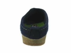 Haflinger Hausschuhe blau Grizzly Filzclog Kanon kapitän-Damen Hausschuhe