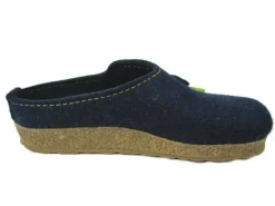 Haflinger Hausschuhe blau Grizzly Filzclog Kanon kapitän-Damen Hausschuhe