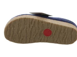 Haflinger Hausschuhe blau Grizzly Filzclog Kanon kapitän-Damen Hausschuhe