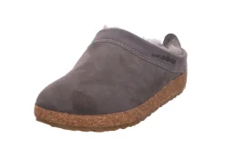 Haflinger Hausschuhe grau-Damen Hausschuhe