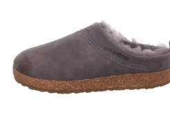 Haflinger Hausschuhe grau-Damen Hausschuhe