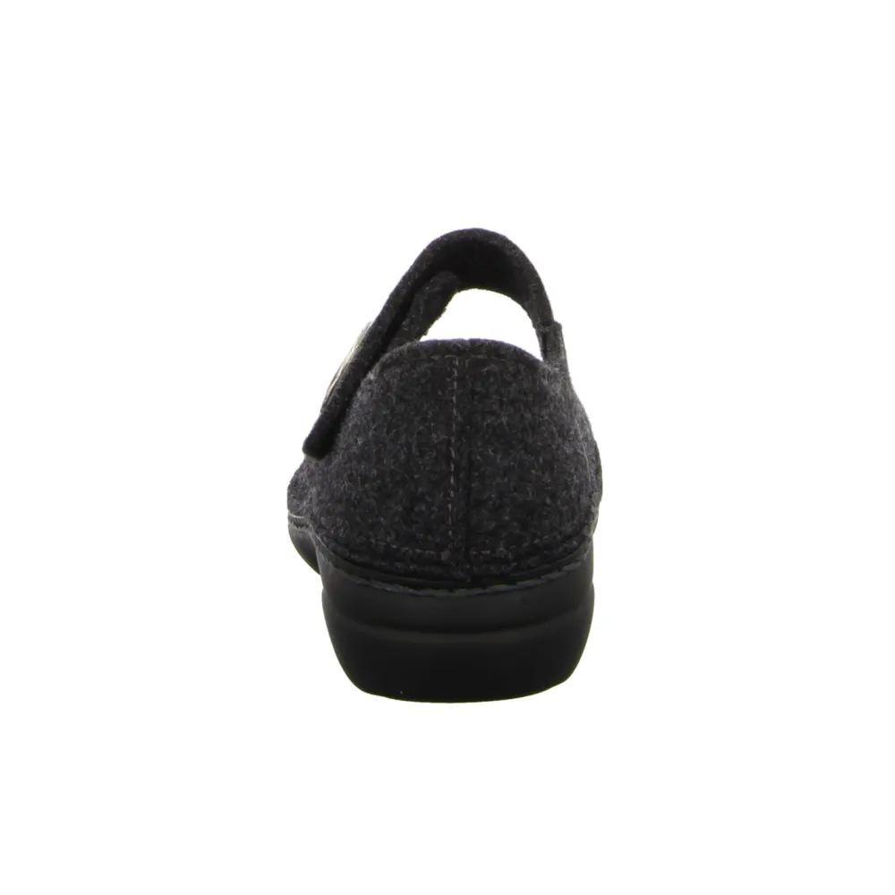 Finn Comfort Hausschuhe grau-Damen Hausschuhe
