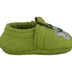 Giesswein Hausschuhe grün Bobeck-Kinder Hausschuhe