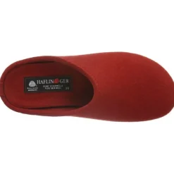 Haflinger Hausschuhe rot Everest Fundus-Damen Hausschuhe