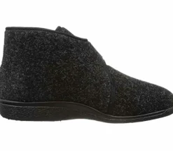 Florett Hausschuhe schwarz-Damen Hausschuhe