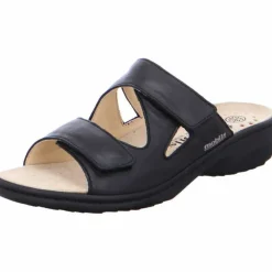 Mephisto Hausschuhe schwarz 1200-Damen Hausschuhe