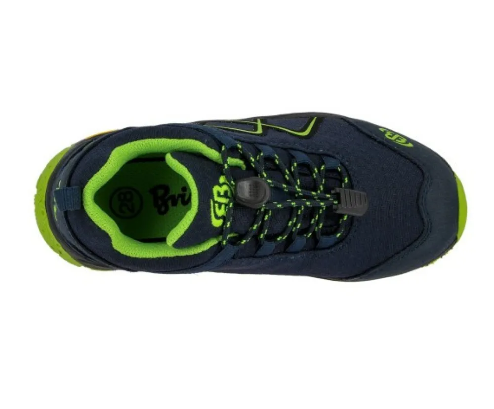 Brütting Jungen Halbschuhe blau-Kinder Sneaker & Schnürer