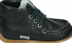 Develab Jungen Halbschuhe blau BabyMoccasin-Kinder Sneaker & Schnürer