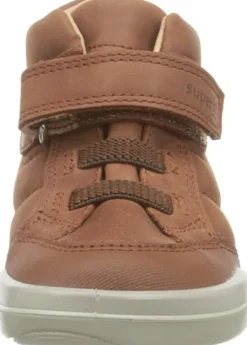 Superfit Jungen Halbschuhe braun Stiefelette Leder SUPERFREE-Kinder Sneaker & Schnürer
