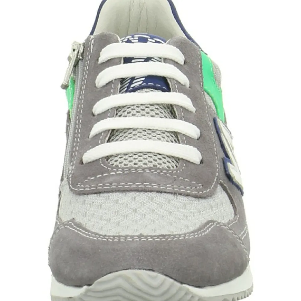 Vado Jungen Halbschuhe grau girigio-Kinder Sneaker & Schnürer