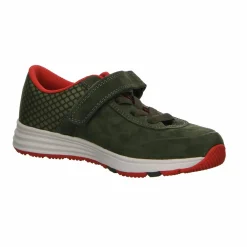 Evado Jungen Halbschuhe grün Click olive-Kinder Sneaker & Schnürer