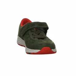 Evado Jungen Halbschuhe grün Click olive-Kinder Sneaker & Schnürer