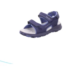 Superfit Jungen Sandalen blau-Kinder Sandalen