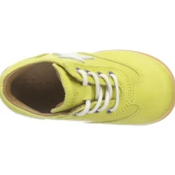 Bisgaard Jungen Sneaker gelb-Kinder Lauflernschuhe