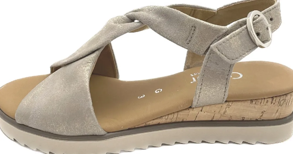 Gabor Keilsandalen beige-Damen Sandalen