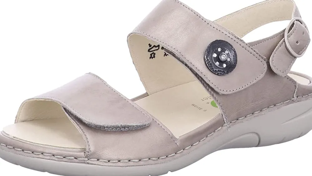 Waldläufer Klassische Sandalen beige-Damen Sandalen