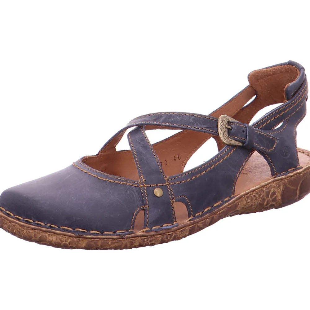Josef Seibel Klassische Sandalen blau-Damen Sandalen