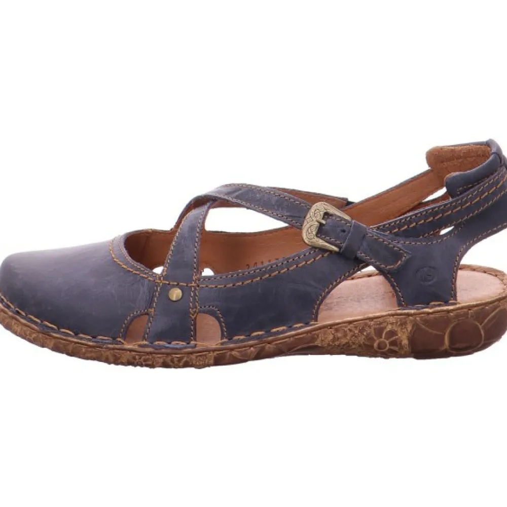 Josef Seibel Klassische Sandalen blau-Damen Sandalen