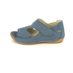Waldläufer Klassische Sandalen blau-Damen Sandalen