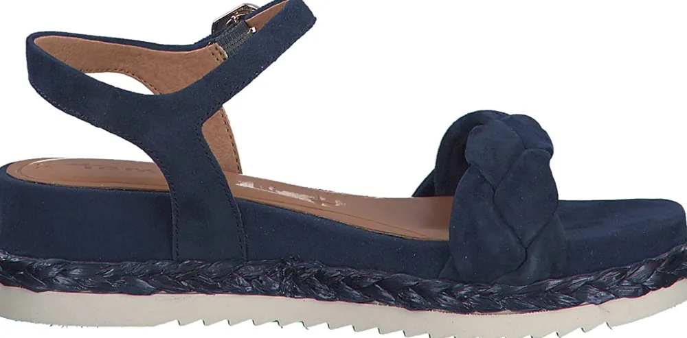 Tamaris Klassische Sandalen blau Woms Sandals-Damen Sandalen