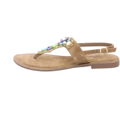 Lazamani Klassische Sandalen braun-Damen Sandalen