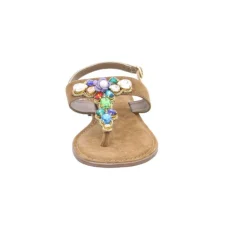 Lazamani Klassische Sandalen braun-Damen Sandalen